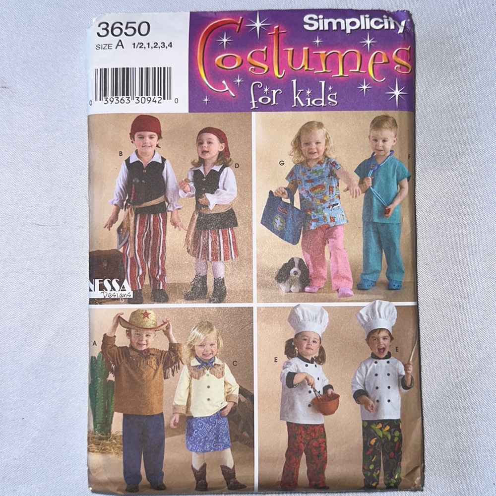 Simplicity costumes for kids patterns
